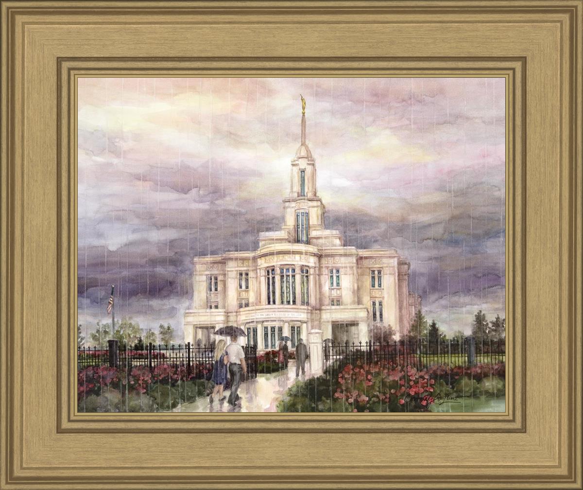 Refuge From The Storm - Payson Temple