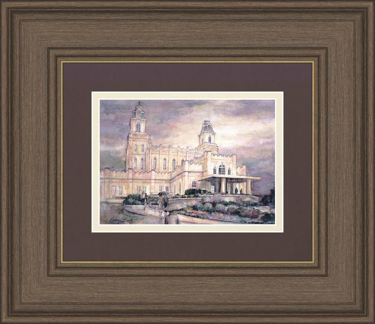 Refuge From The Storm - Manti Temple