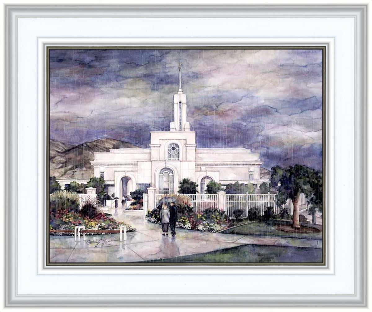 Refuge From The Storm - Mt Timpanogos Temple