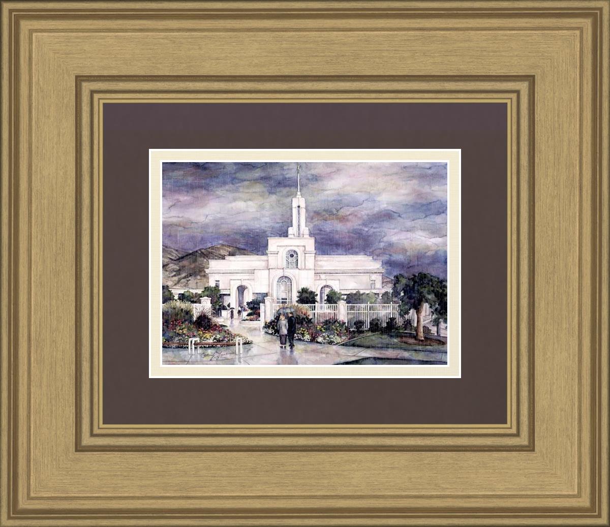 Refuge From The Storm - Mt Timpanogos Temple