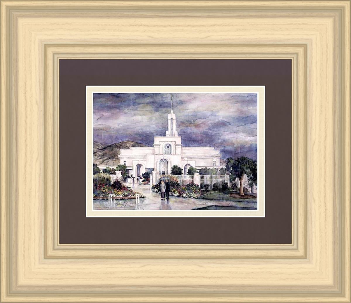 Refuge From The Storm - Mt Timpanogos Temple