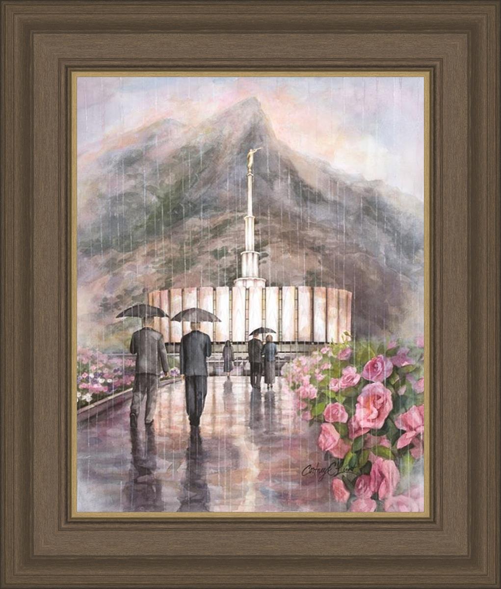 Refuge From The Storm - Provo Temple