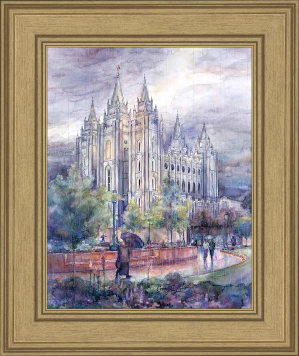 Refuge From The Storm - Salt Lake Temple