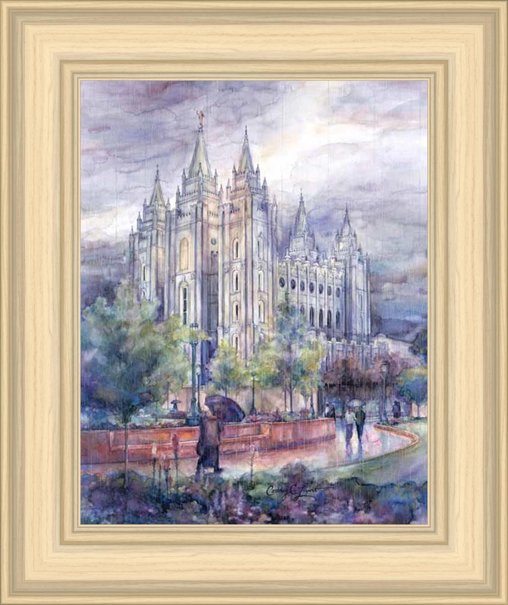 Refuge From The Storm - Salt Lake Temple