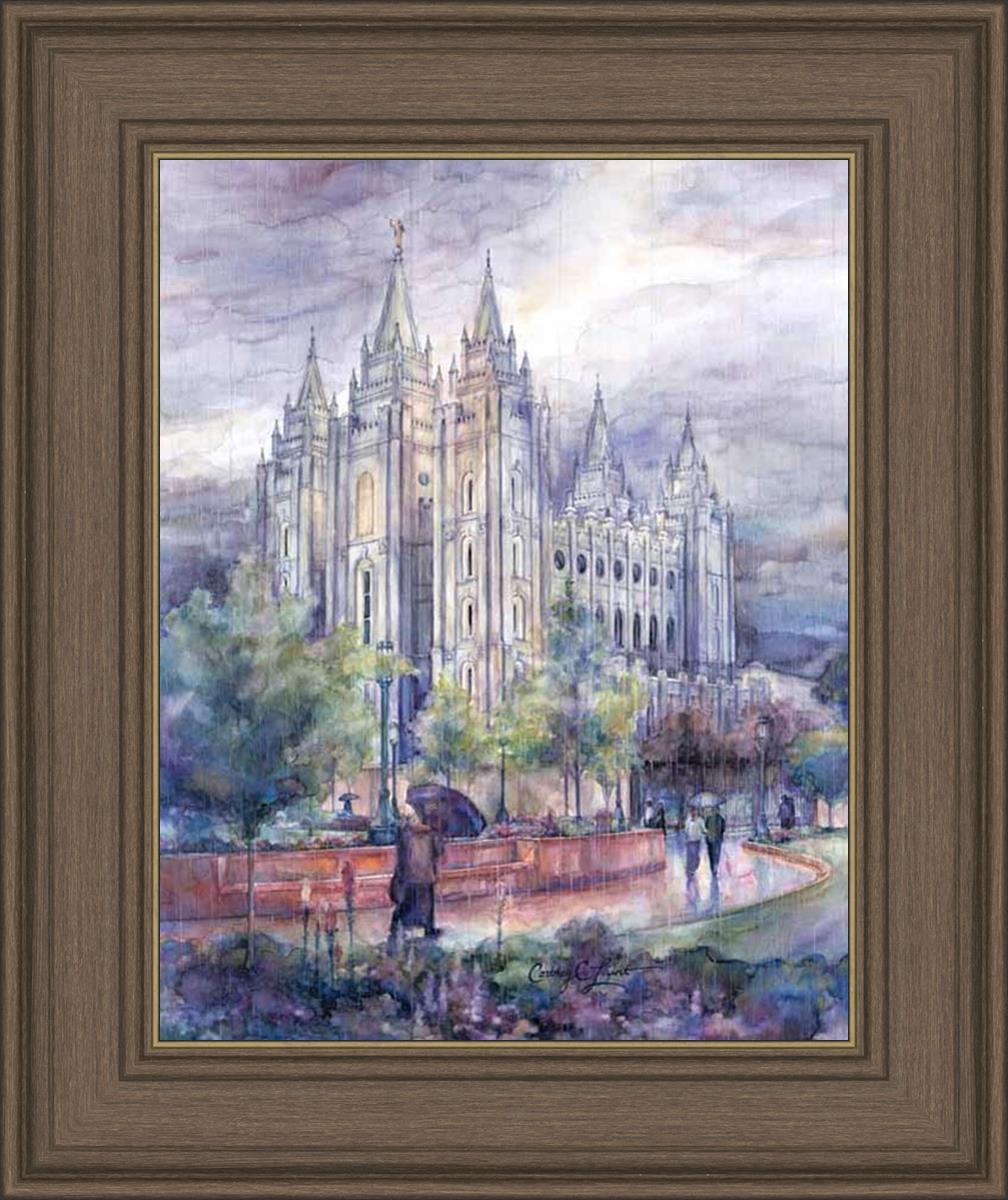 Refuge From The Storm - Salt Lake Temple