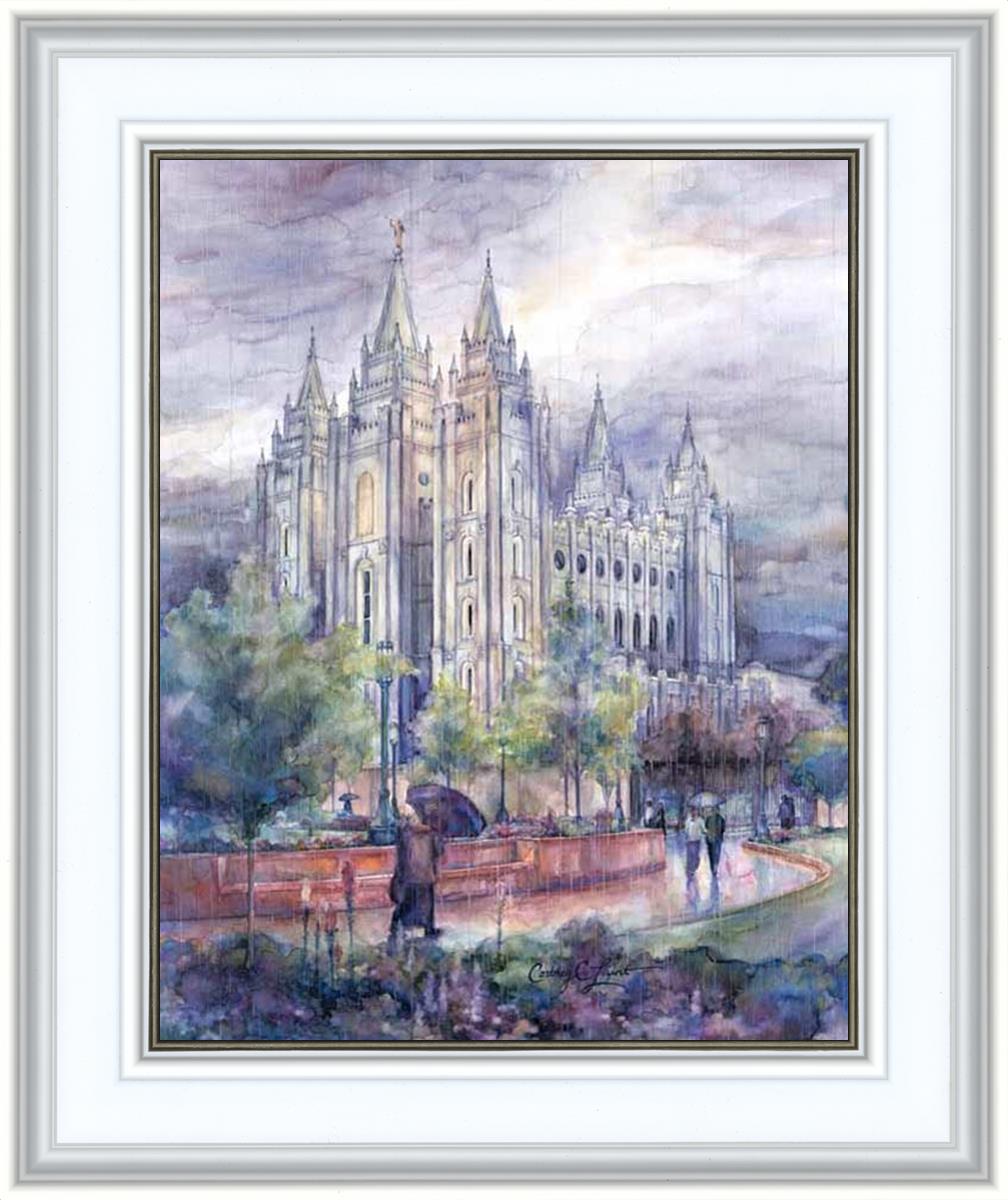 Refuge From The Storm - Salt Lake Temple