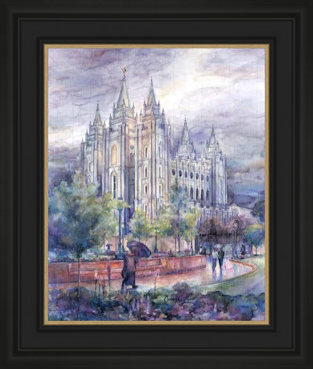 Refuge From The Storm - Salt Lake Temple