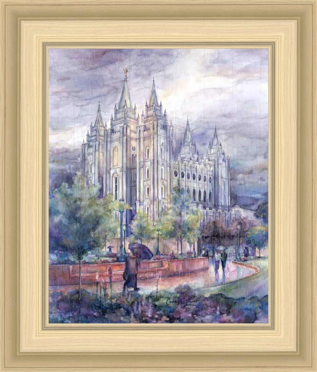 Refuge From The Storm - Salt Lake Temple