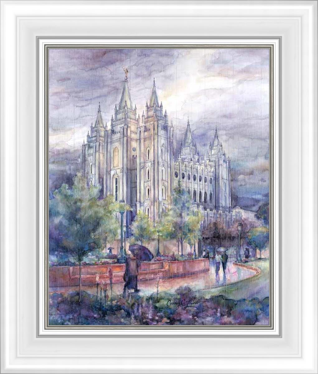 Refuge From The Storm - Salt Lake Temple
