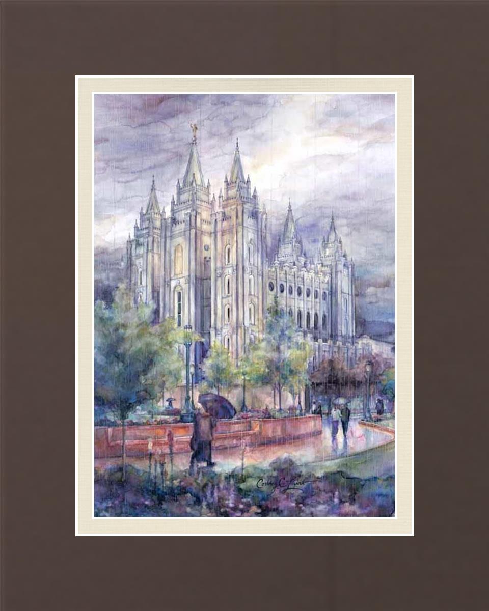 Refuge From The Storm - Salt Lake Temple