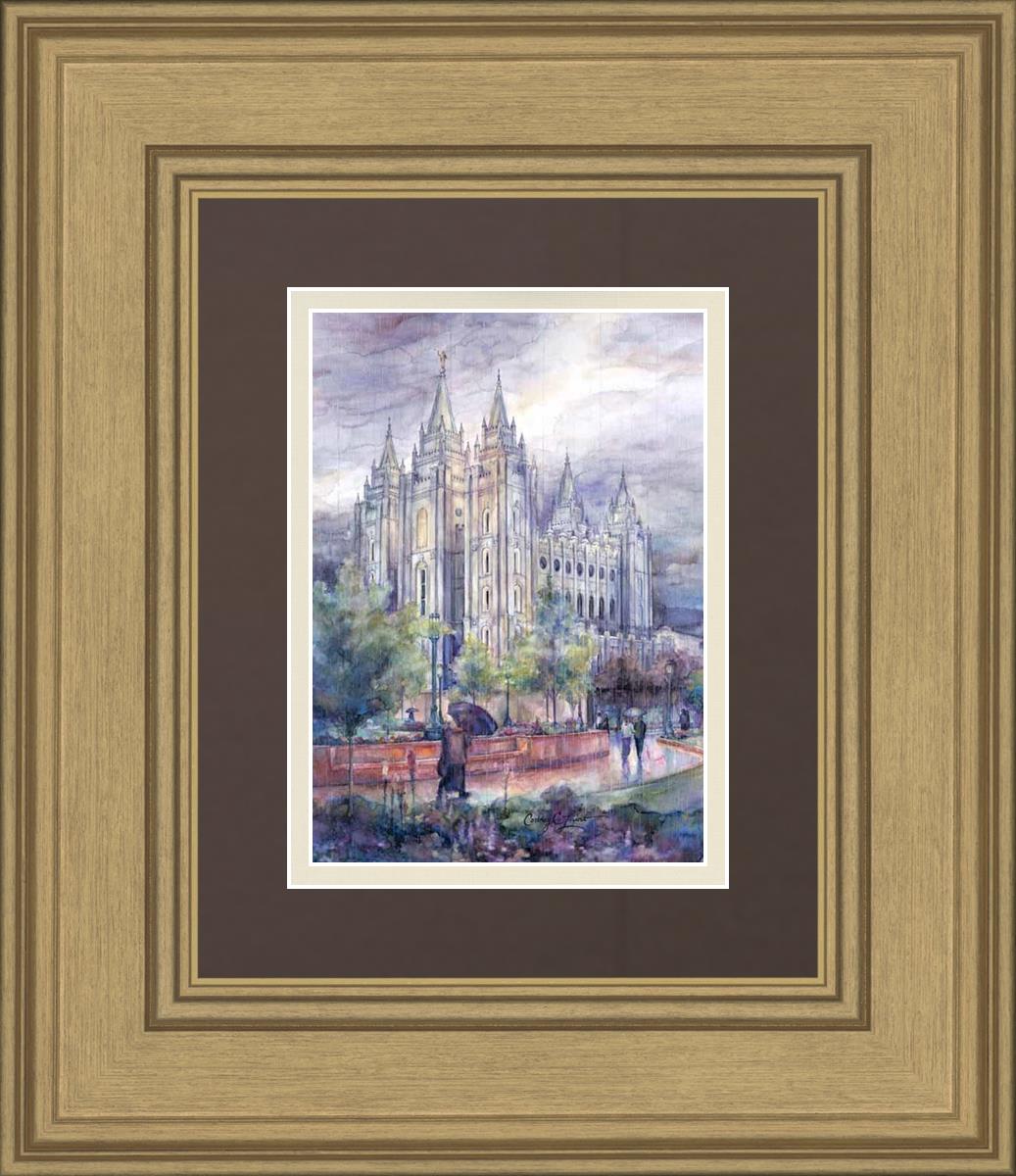 Refuge From The Storm - Salt Lake Temple