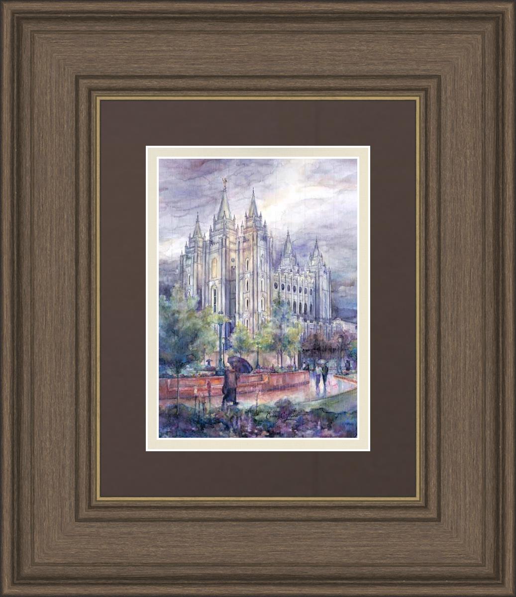 Refuge From The Storm - Salt Lake Temple