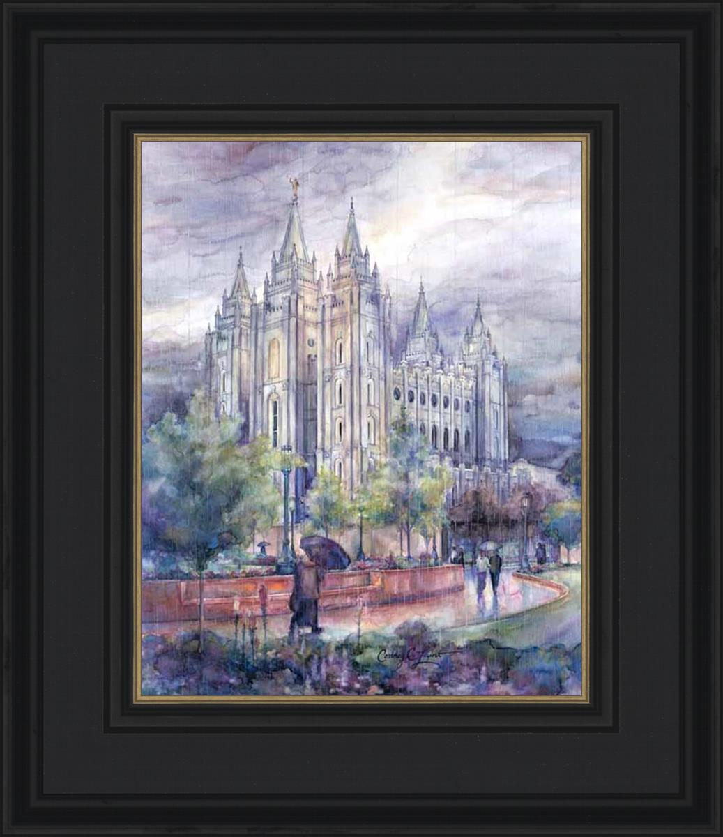 Refuge From The Storm - Salt Lake Temple