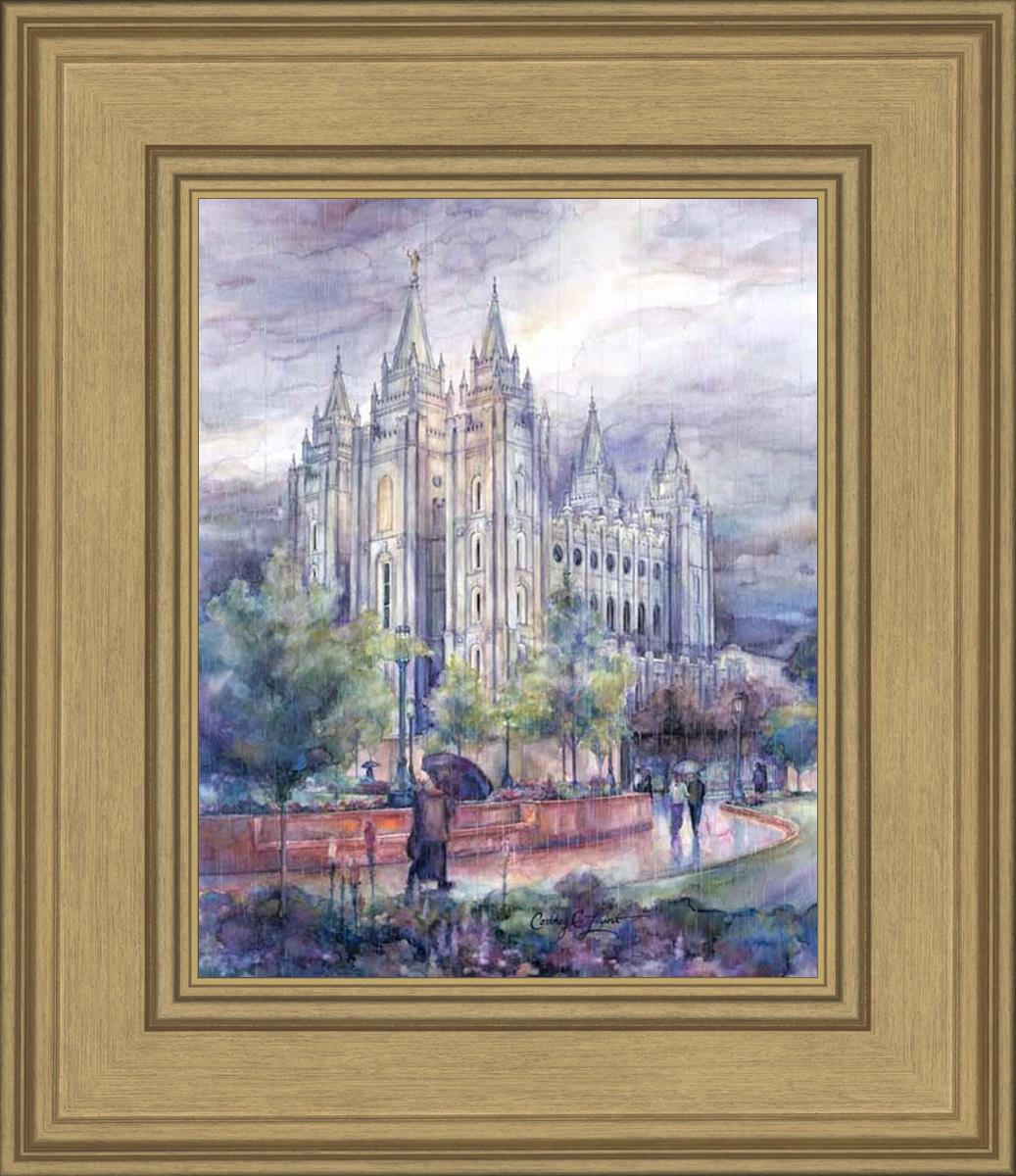Refuge From The Storm - Salt Lake Temple