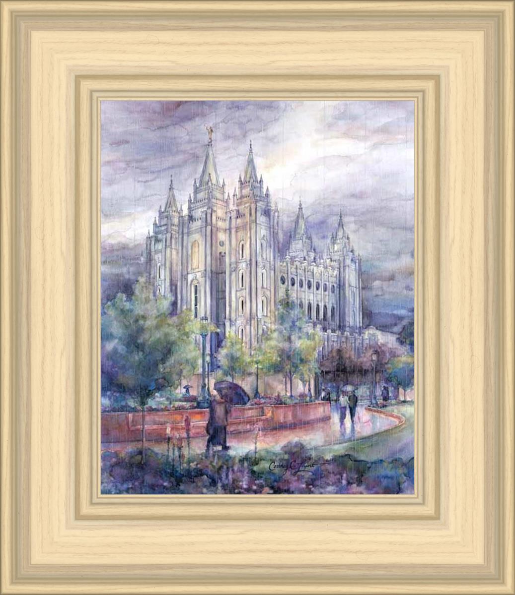 Refuge From The Storm - Salt Lake Temple