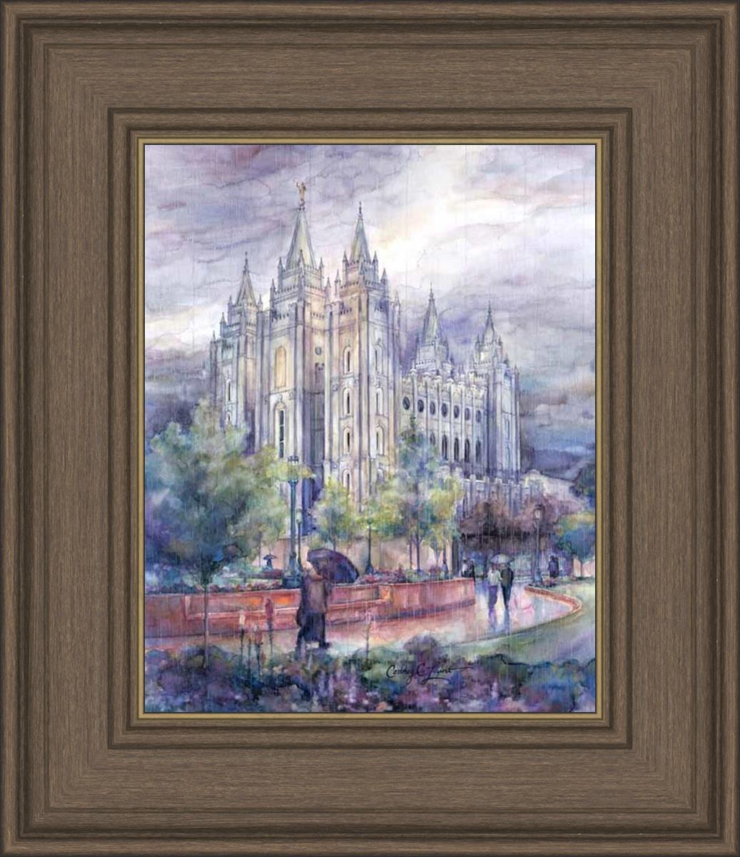 Refuge From The Storm - Salt Lake Temple