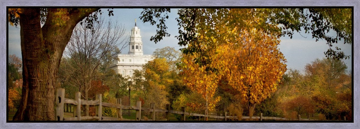 Nauvoo Farm With Red Leaves
