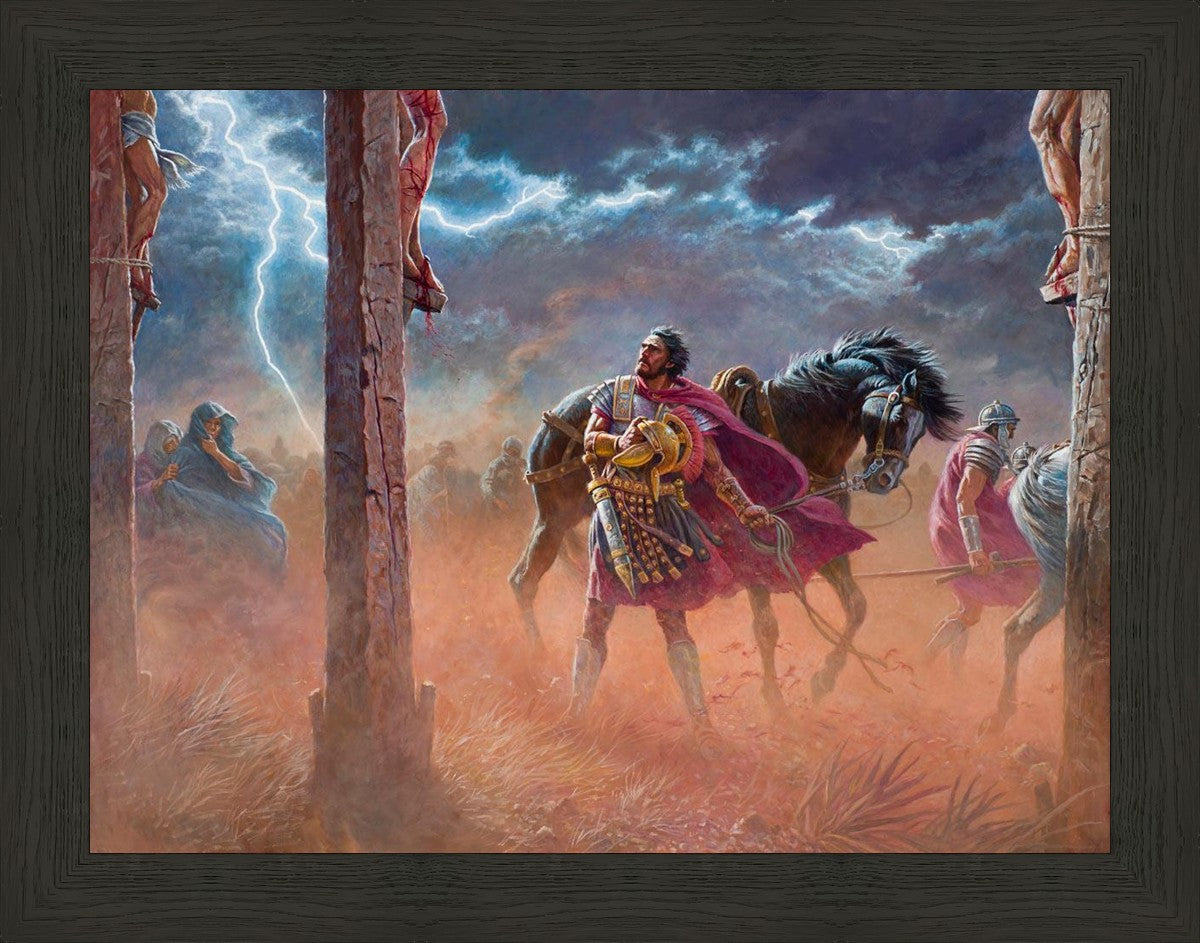 Truly This Man Was the Son of God Large Wall Art