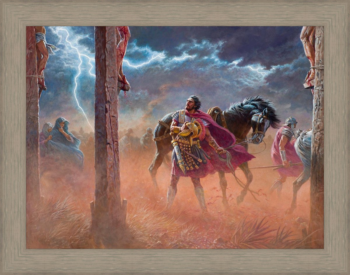 Truly This Man Was the Son of God Large Wall Art