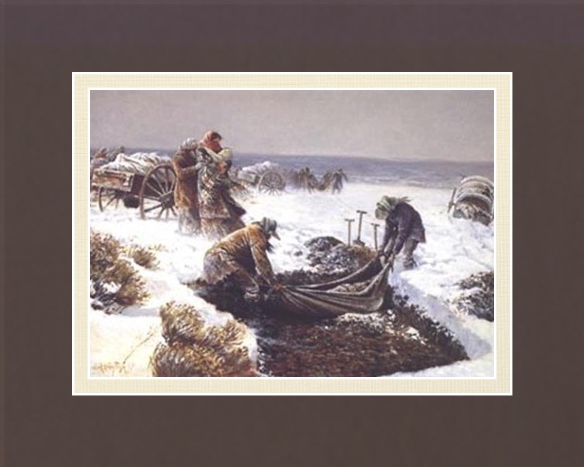 Martin Handcart Burial