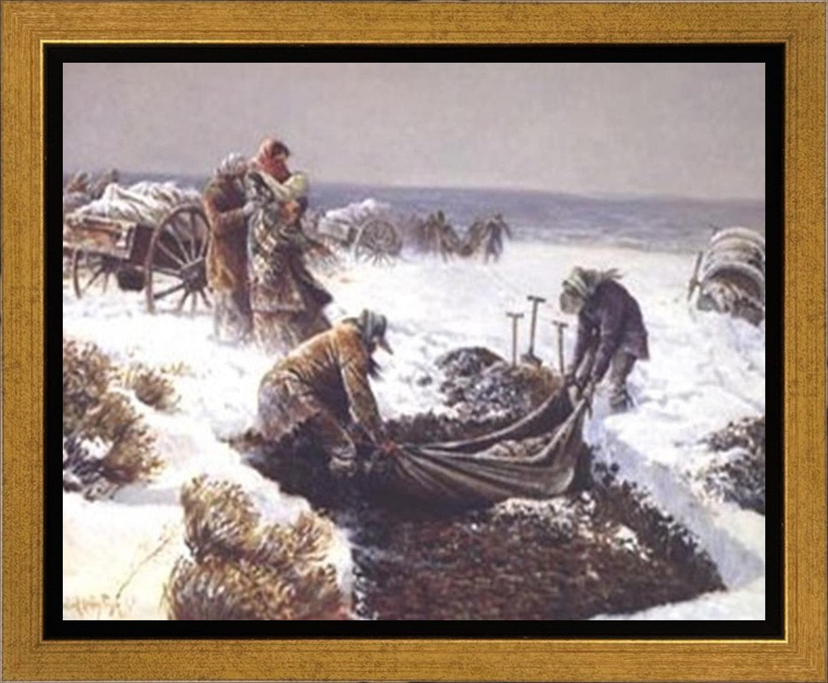 Martin Handcart Burial