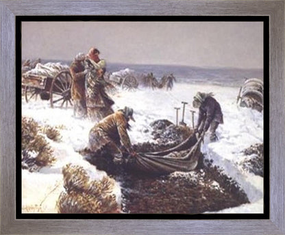 Martin Handcart Burial