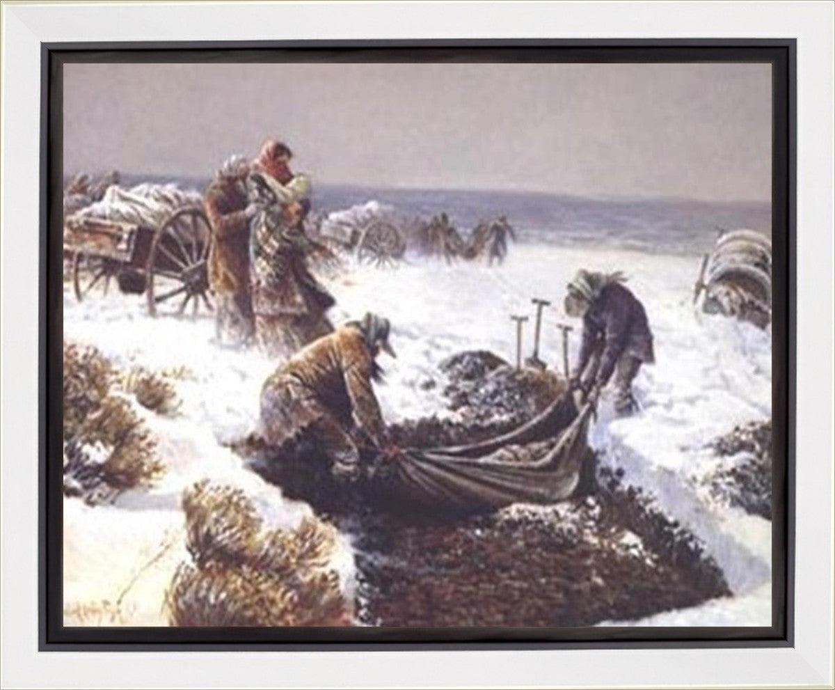 Martin Handcart Burial