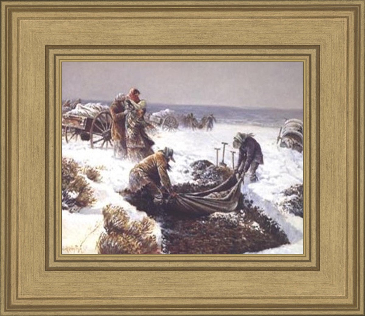 Martin Handcart Burial