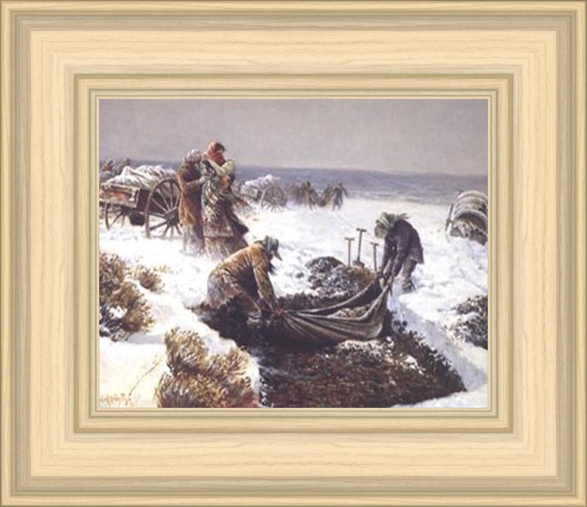 Martin Handcart Burial