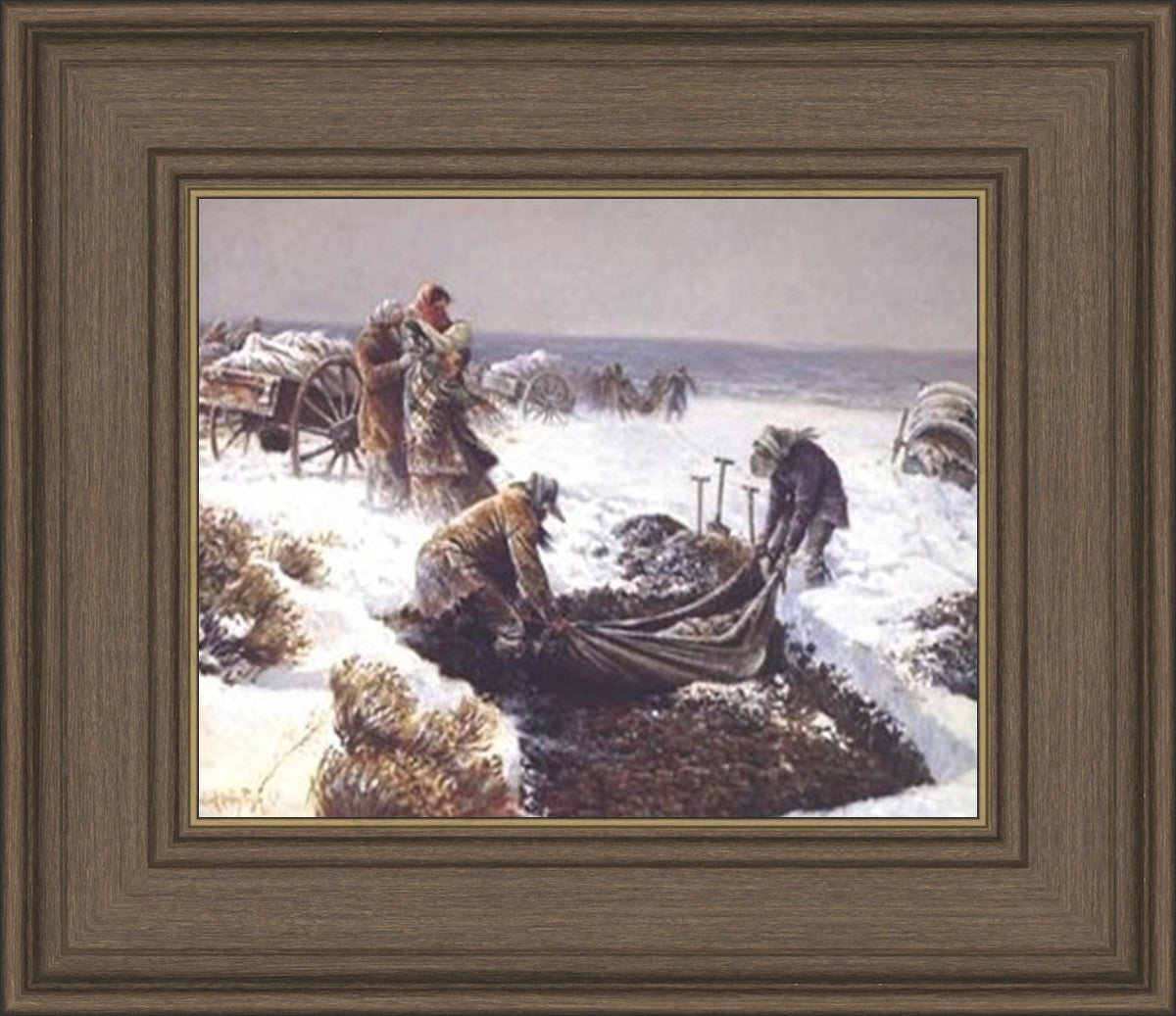 Martin Handcart Burial