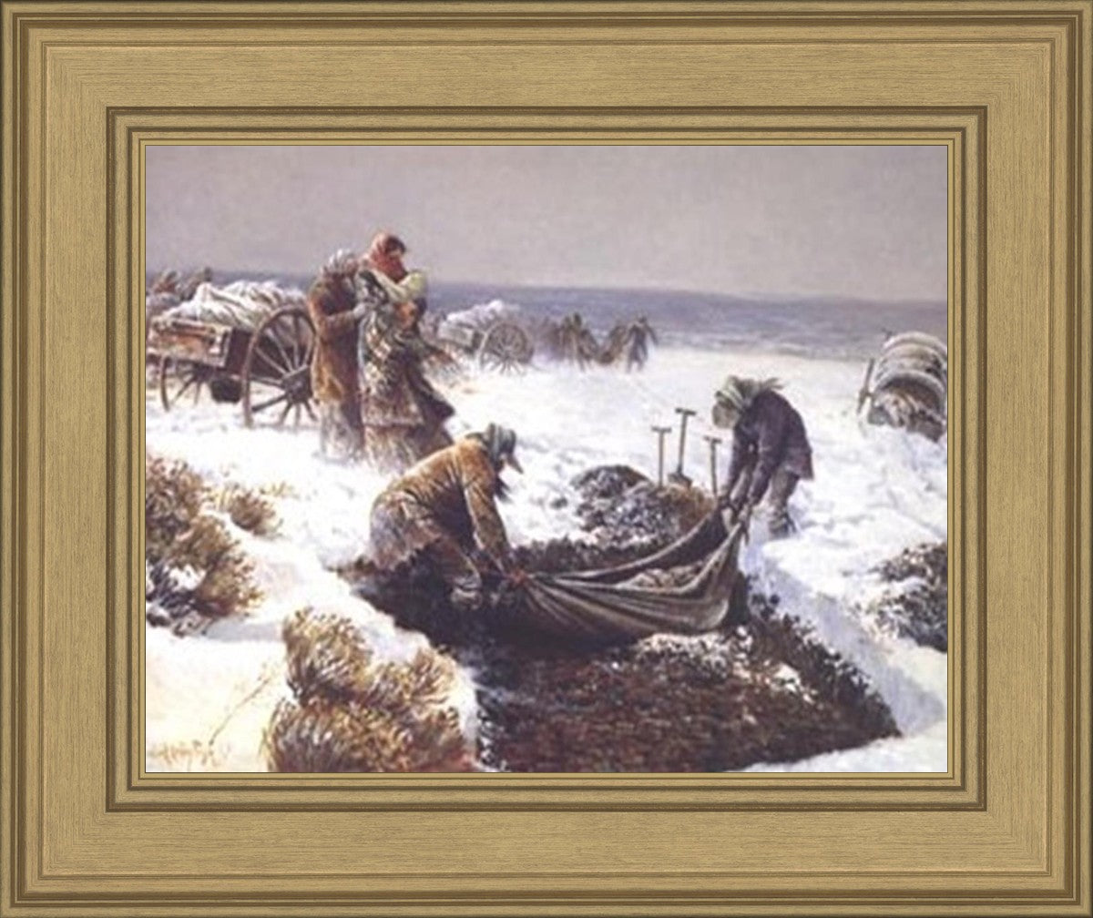Martin Handcart Burial