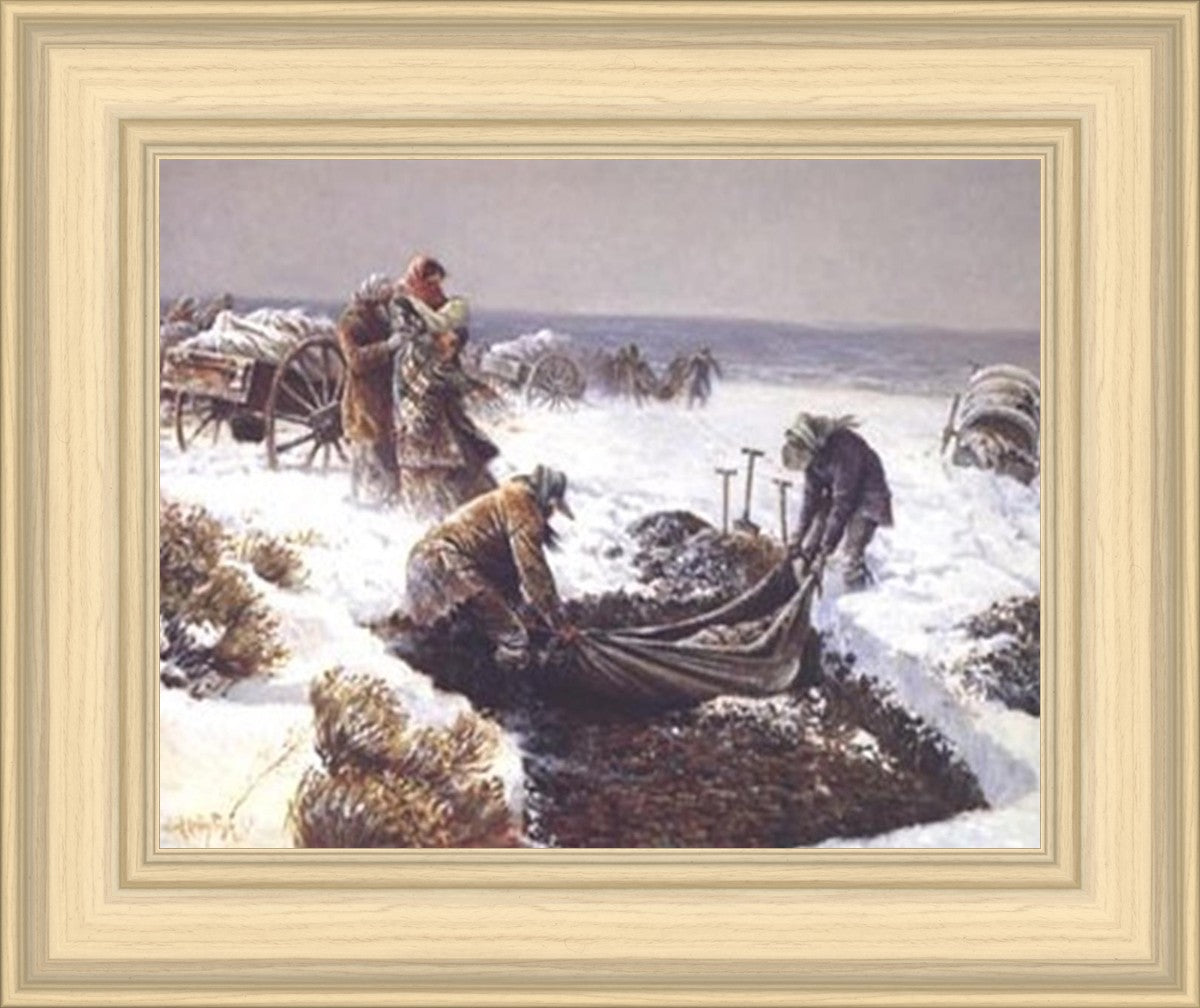 Martin Handcart Burial
