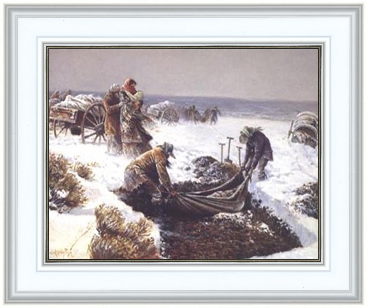 Martin Handcart Burial