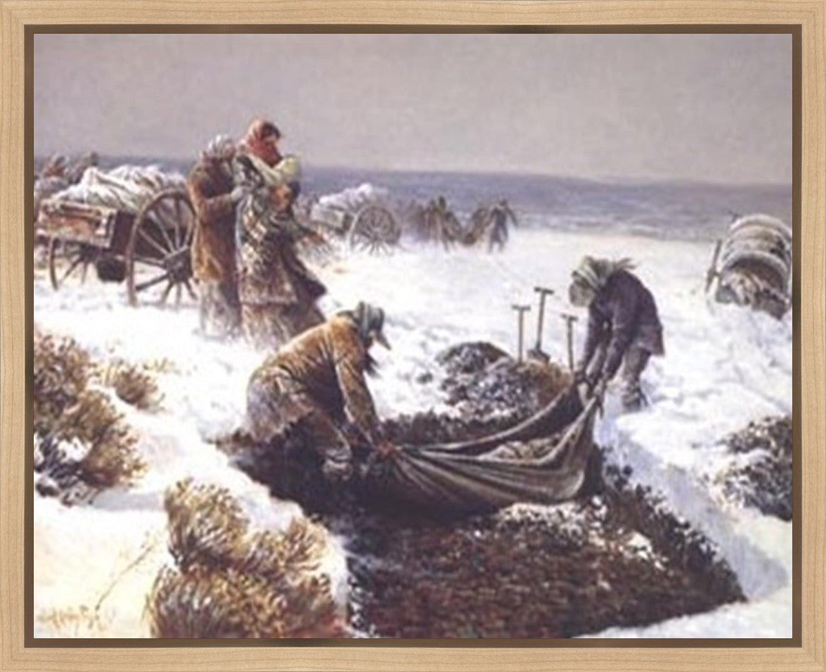 Martin Handcart Burial