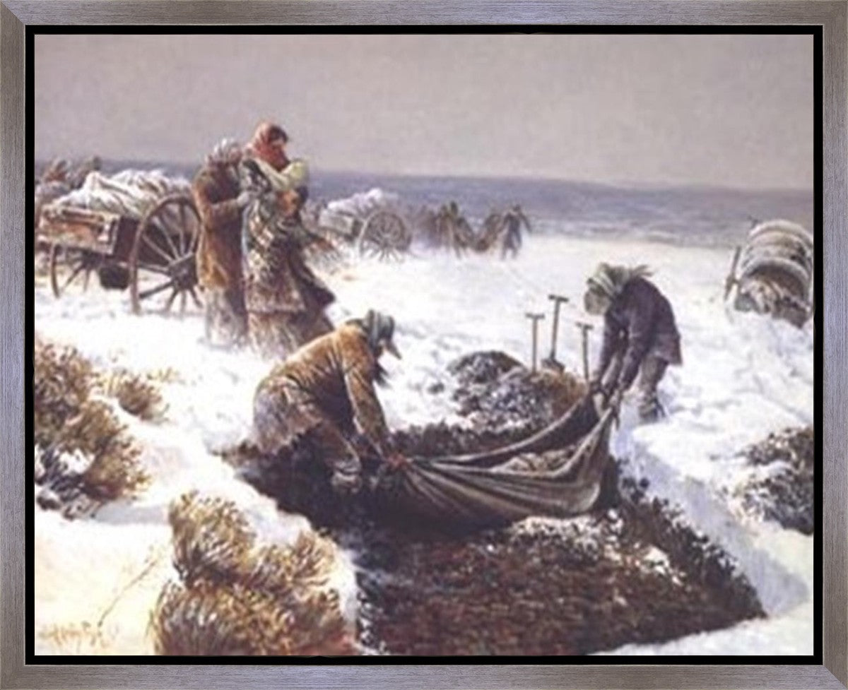 Martin Handcart Burial