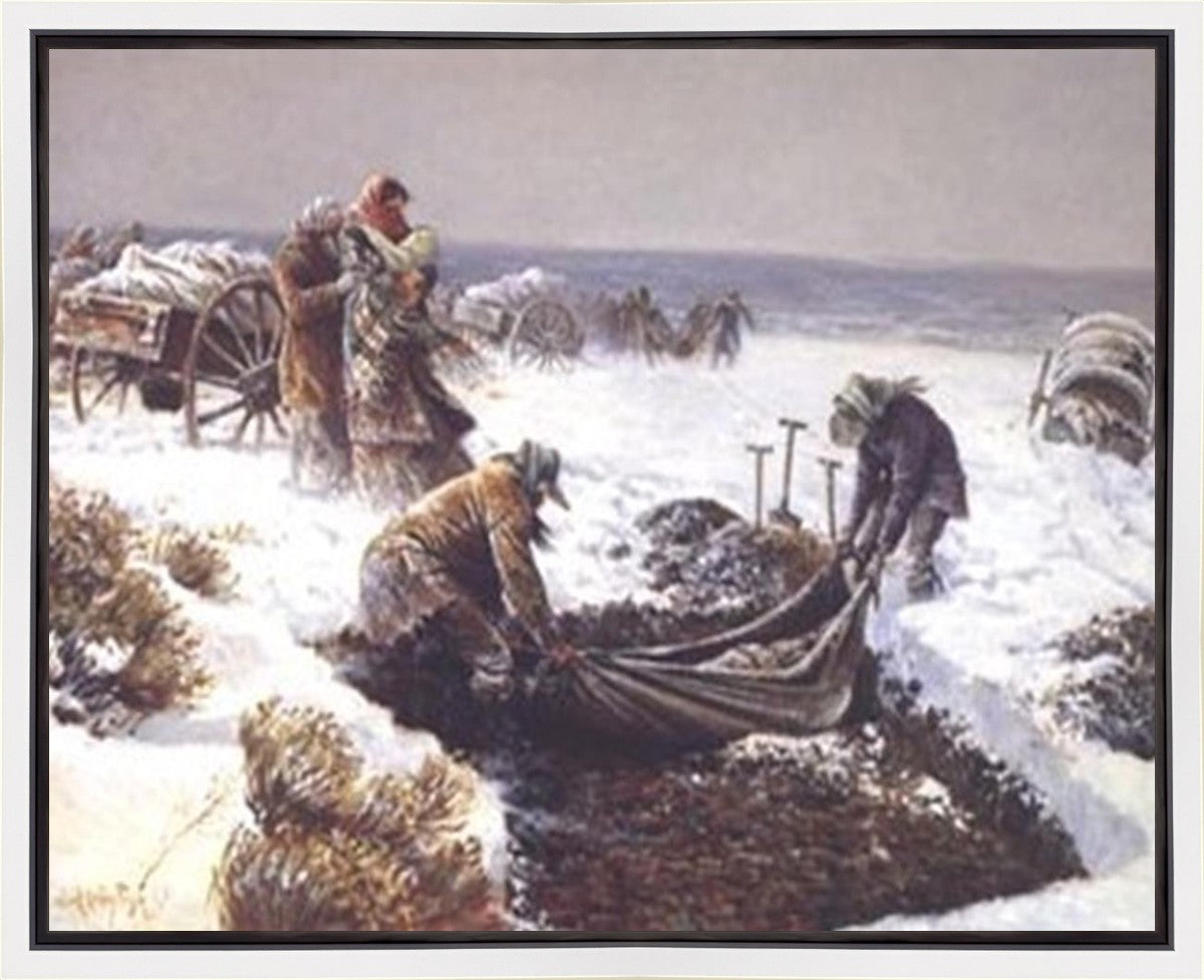 Martin Handcart Burial