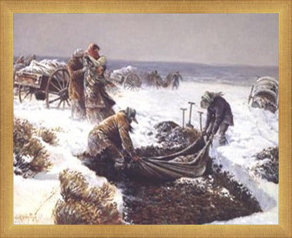 Martin Handcart Burial