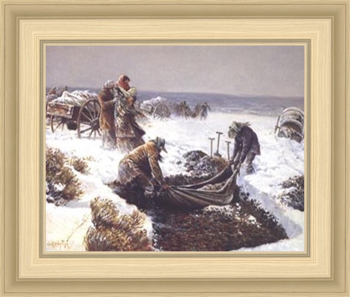 Martin Handcart Burial