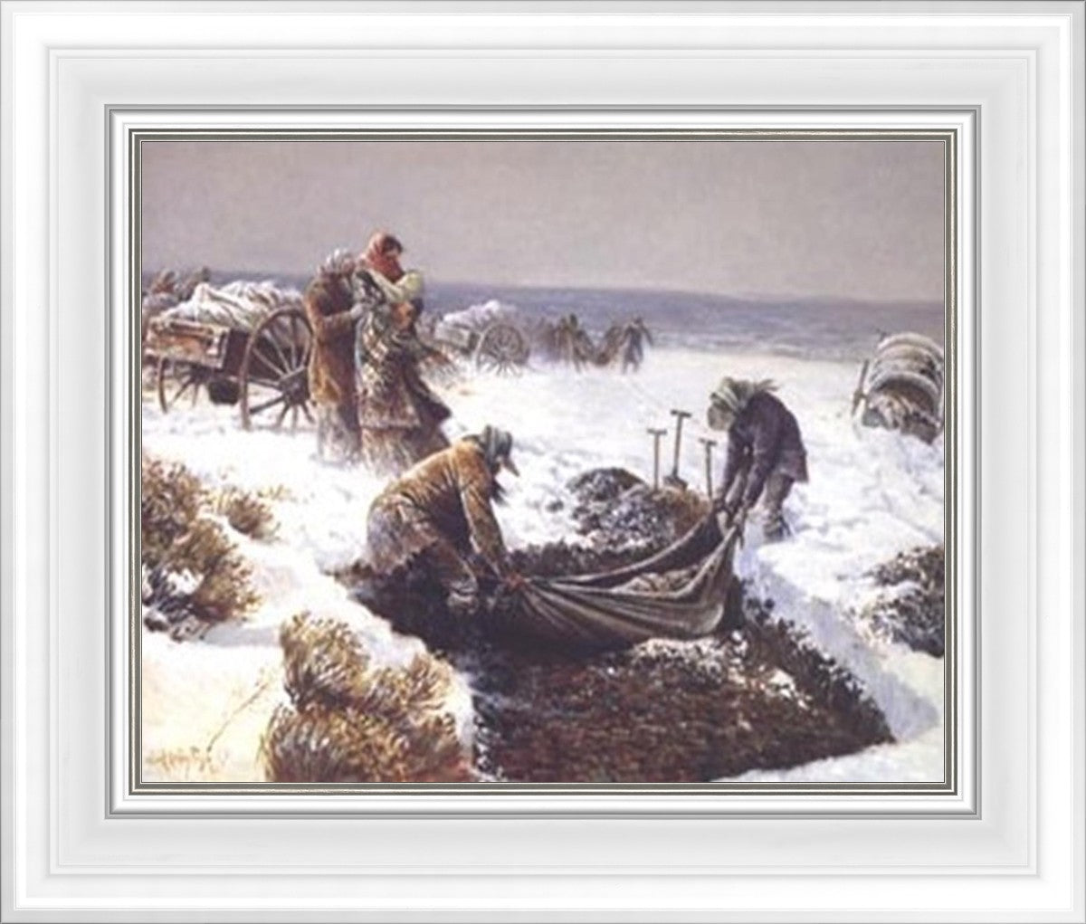 Martin Handcart Burial