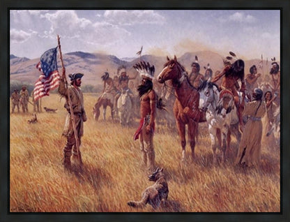 The Shoshoni's And Their Horses - Key To The Pacific