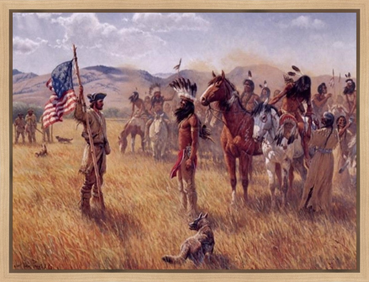 The Shoshoni's And Their Horses - Key To The Pacific