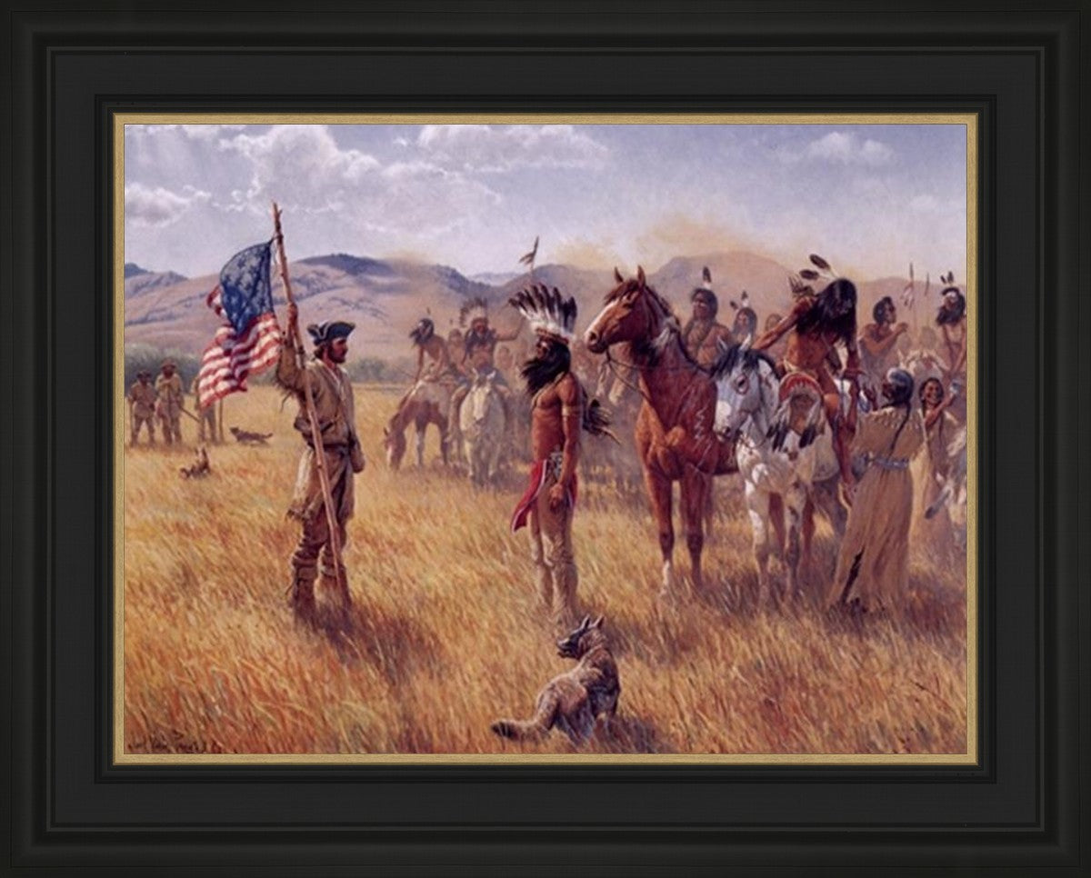The Shoshoni's And Their Horses - Key To The Pacific