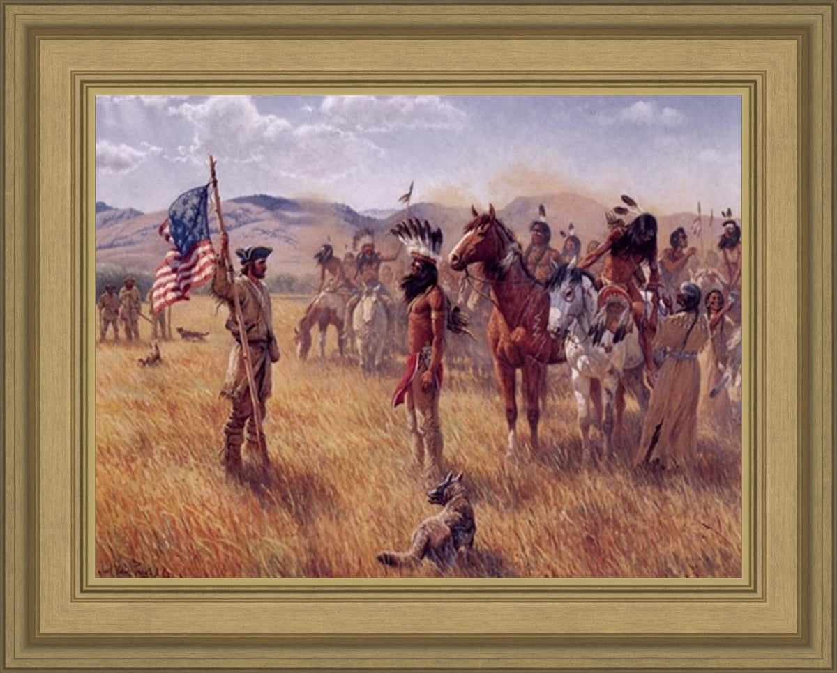 The Shoshoni's And Their Horses - Key To The Pacific
