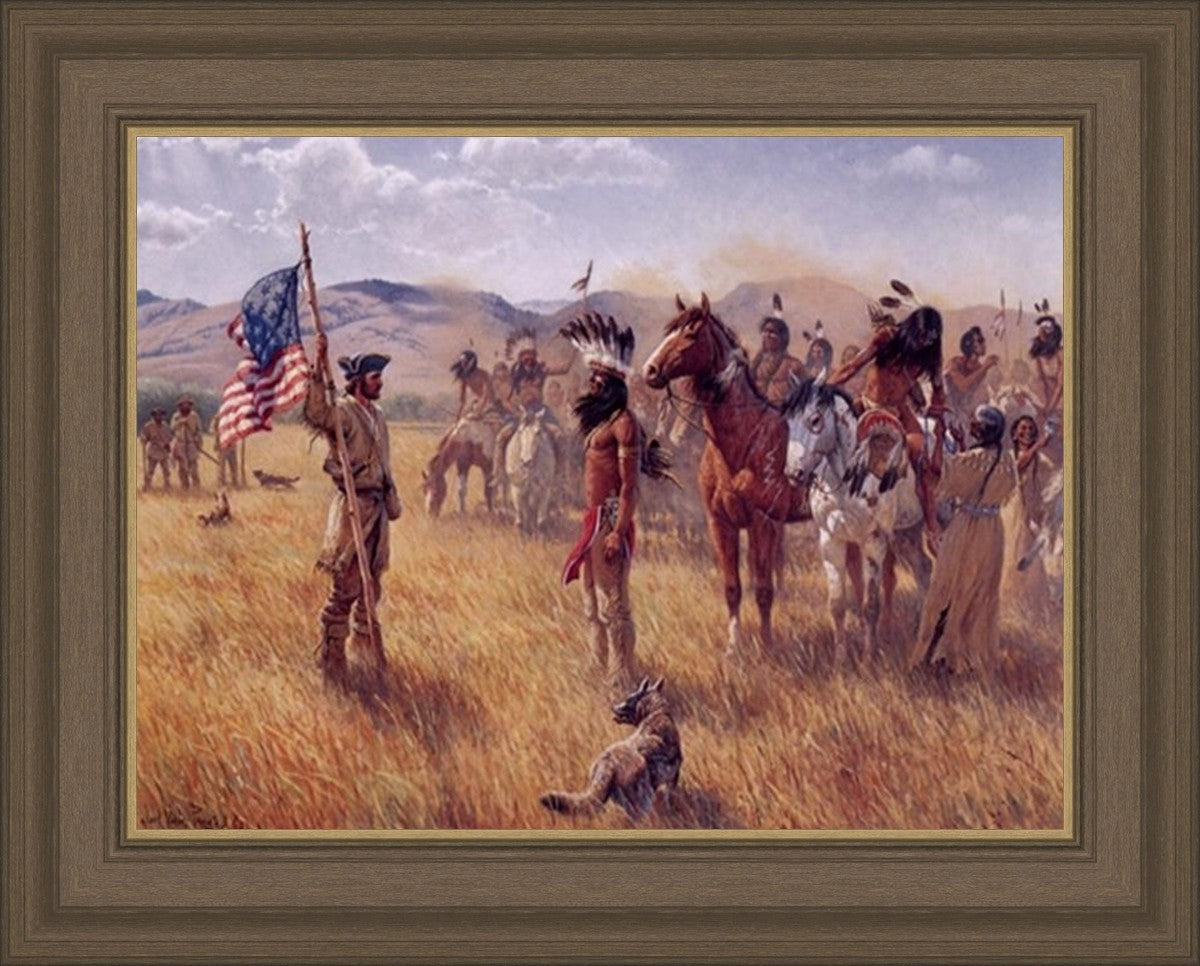 The Shoshoni's And Their Horses - Key To The Pacific