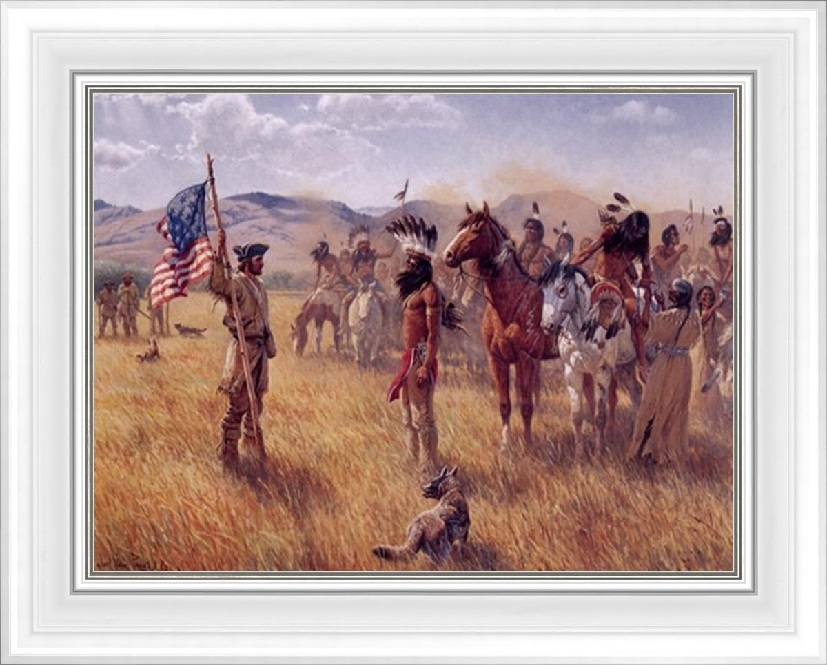 The Shoshoni's And Their Horses - Key To The Pacific