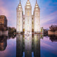 Salt Lake Temple All is Still