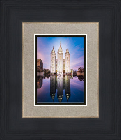 Salt Lake Temple All is Still