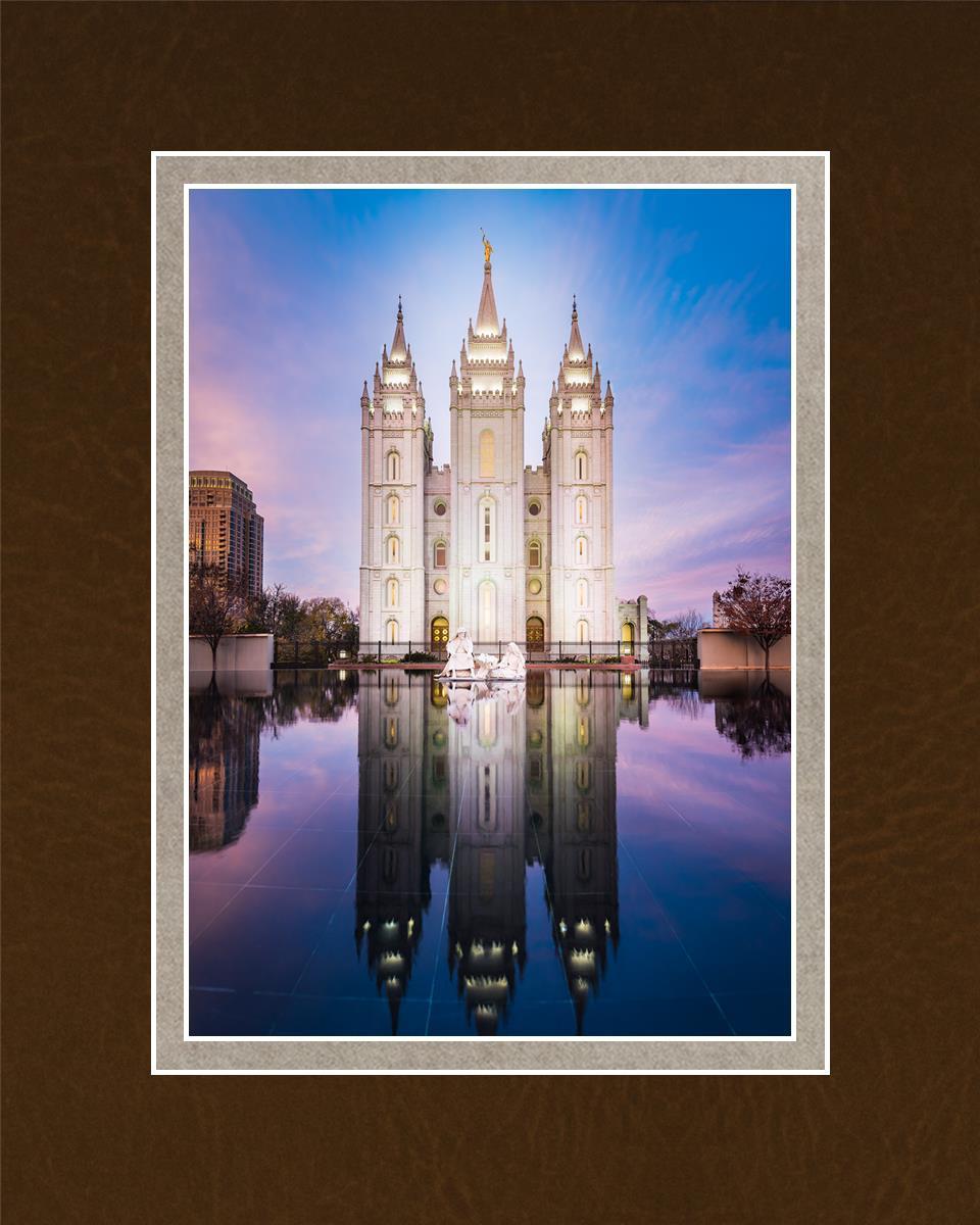 Salt Lake Temple All is Still