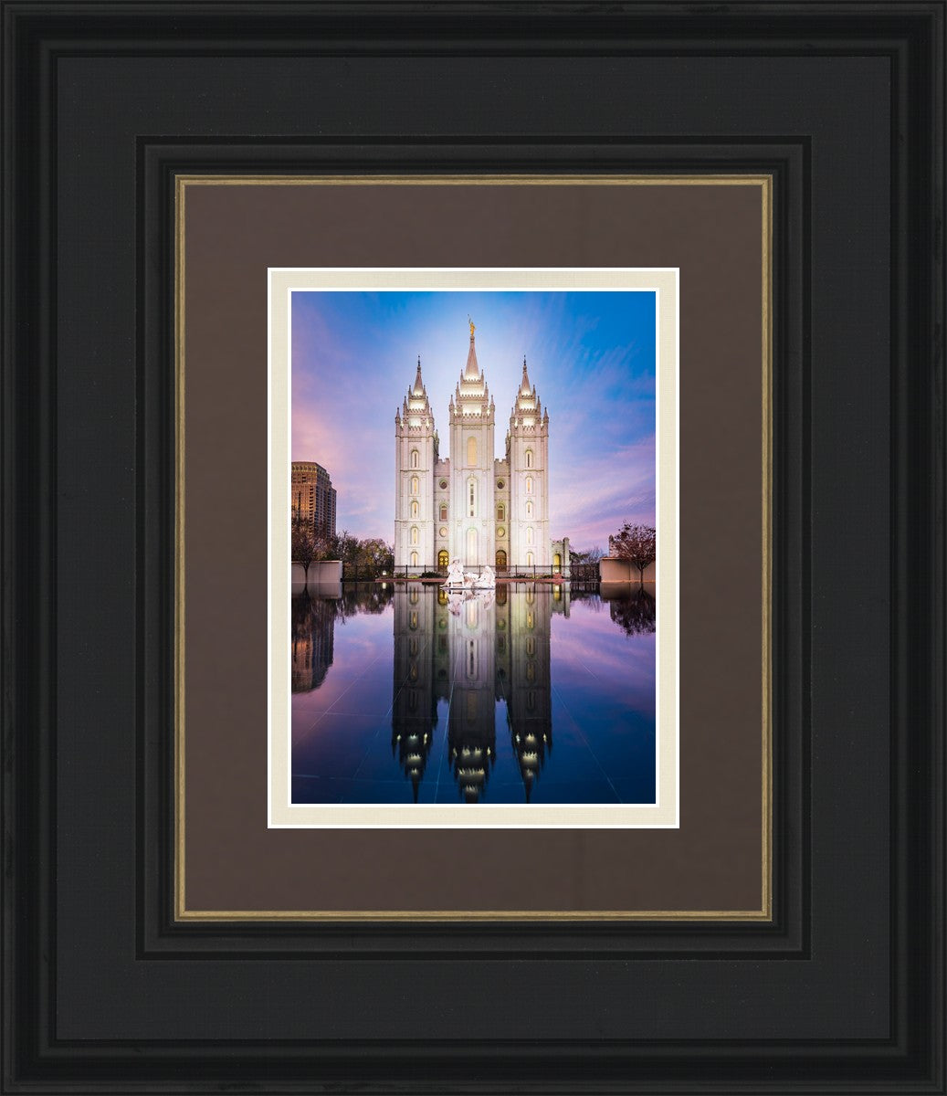 Salt Lake Temple All is Still