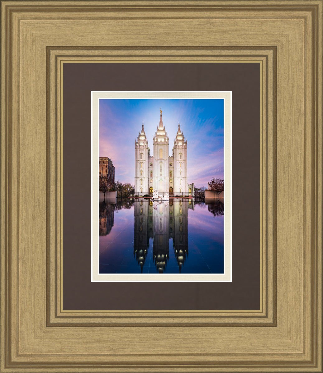 Salt Lake Temple All is Still